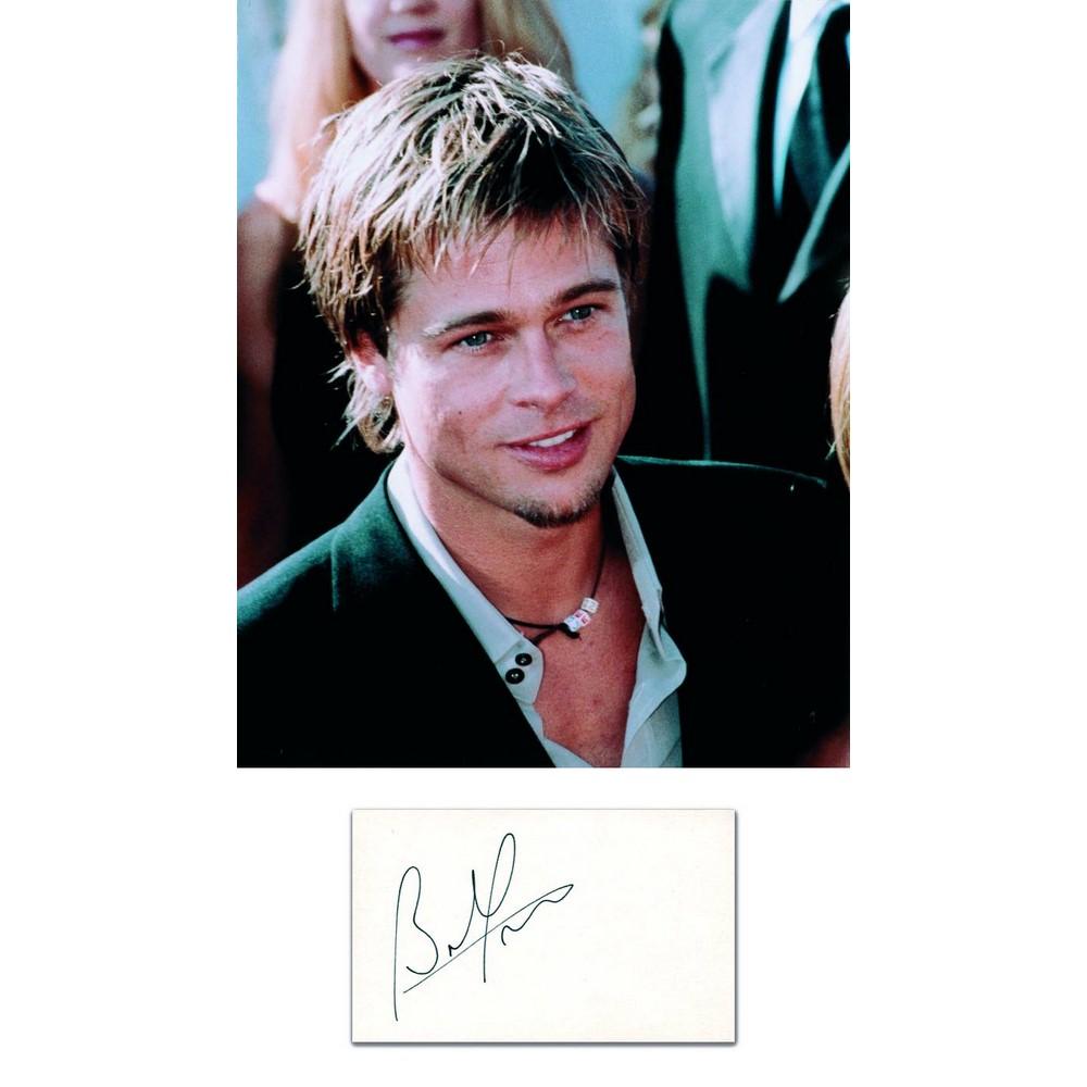 Signed autograph photo of Brad Pitt cheapest