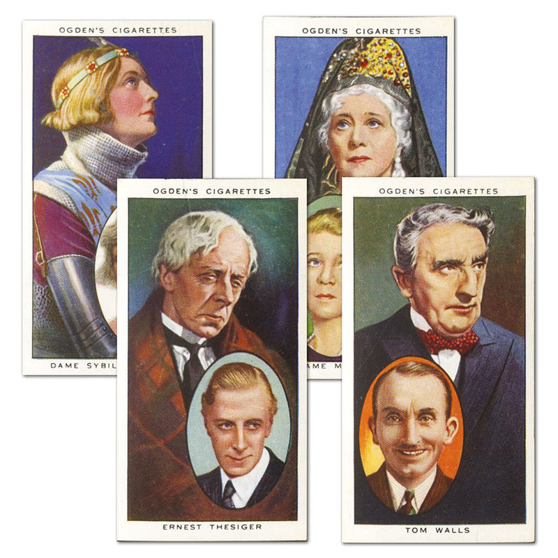 Actors Natural & Character Studies (50) Ogdens 1938