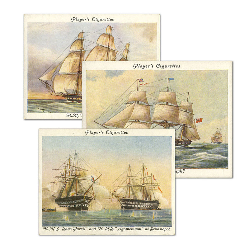 Old Naval Prints (Large - 25) Player's 1936