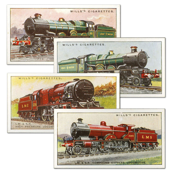 Railway Locomotives (50) Wills 1930