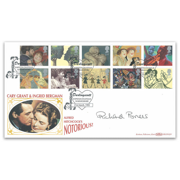 1995 Greetings BLCS - Signed Richard Briers