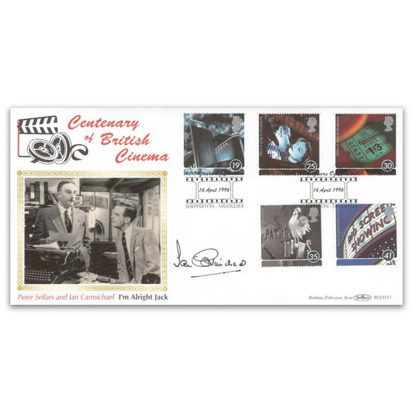 1996 Cinema Centenary BLCS - Signed by Ian Carmichael