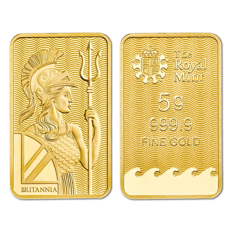 The Royal Mint Britannia 5g Gold Bar_CBN1207