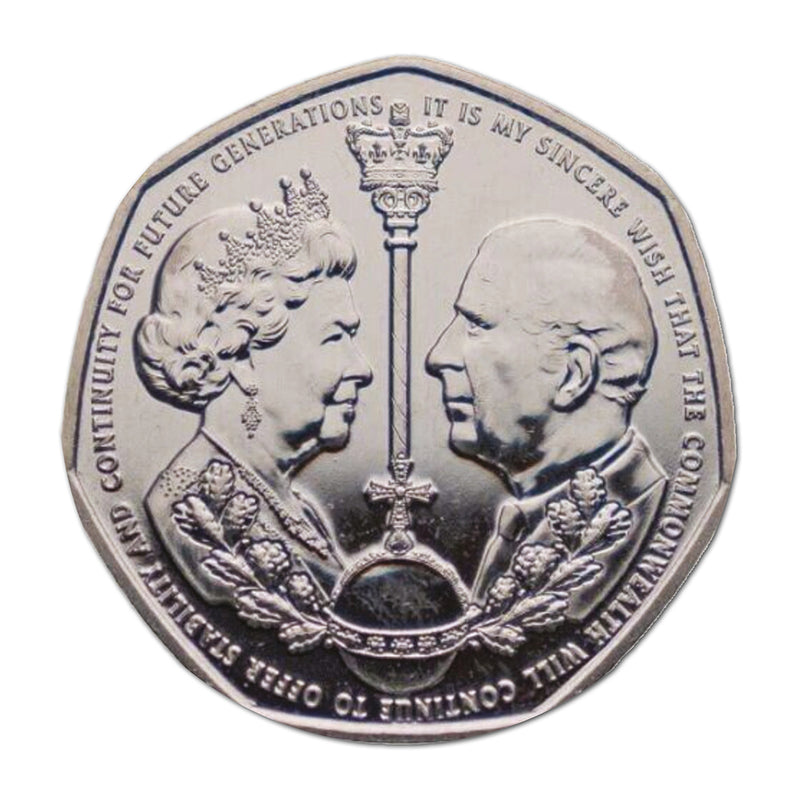 2022 Gibraltar End & Beginning of an Era 50p Coin_CBN1210