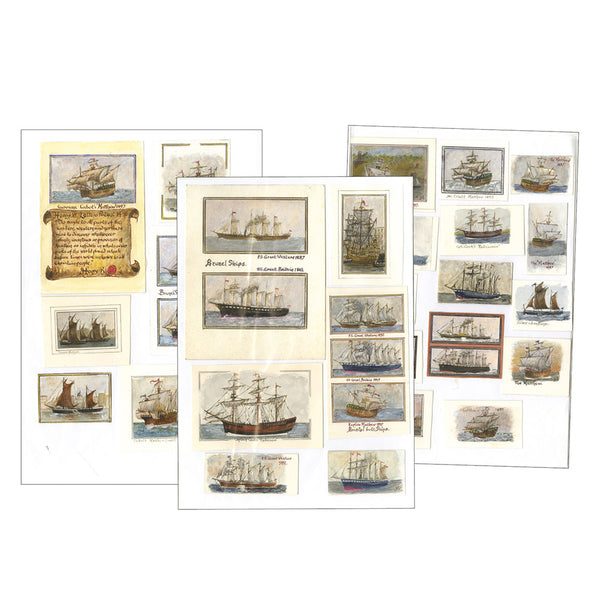 Hand Painted Sailing Ships Collection