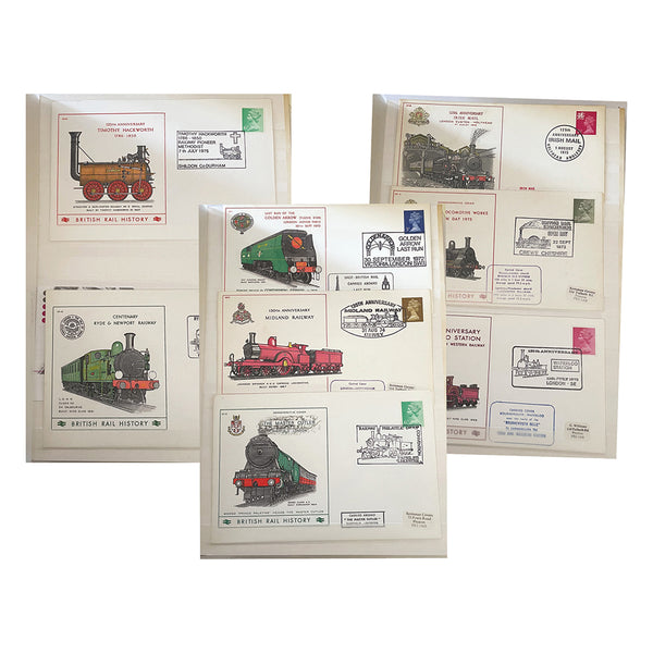 Special British Rail Covers Mostly From 1970s_CLN3067