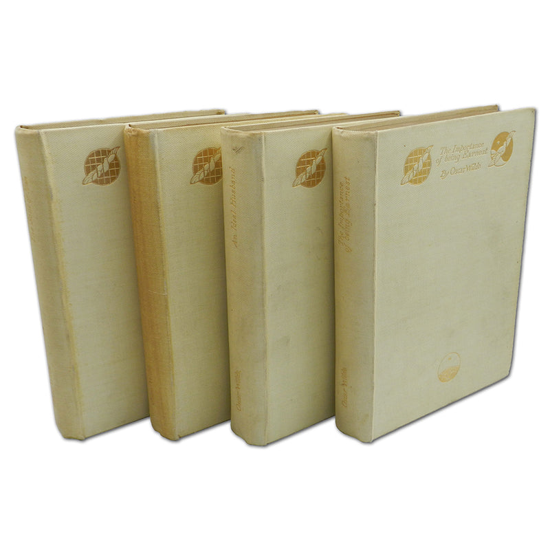 First Collected Works of Oscar Wilde x 4 volumes_CXB0514