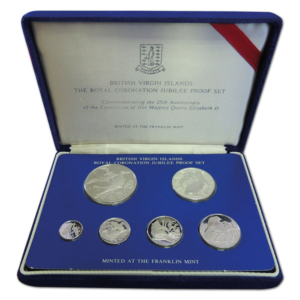 1978 BVI Silver Jubliee Proof Set