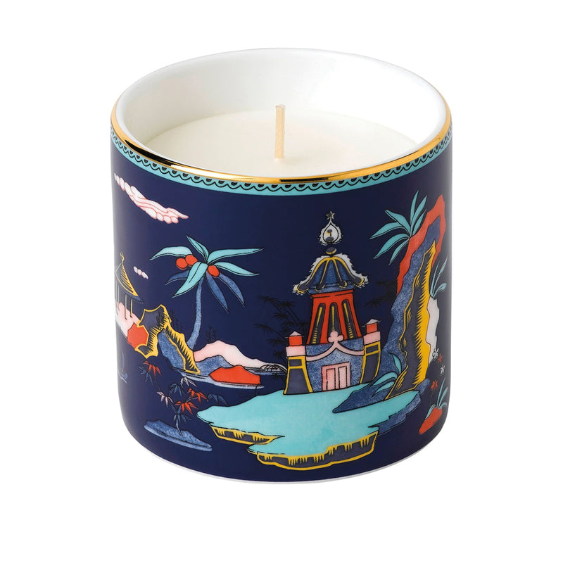 Wedgwood Blue Pagoda Wonderlust Scented Candle