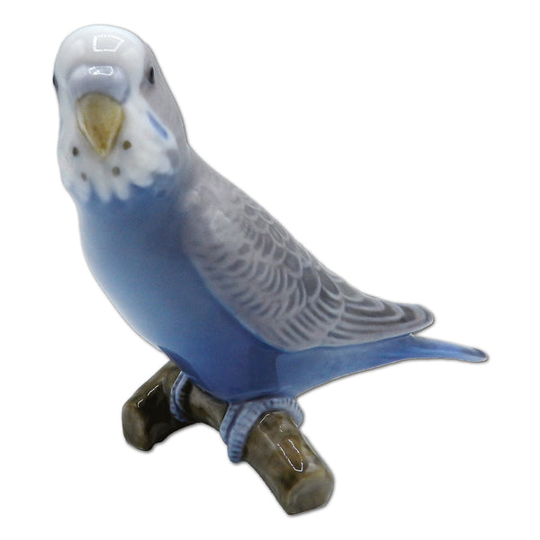 Royal Copenhagen Blue Budgerigar Figurine_CXG1115