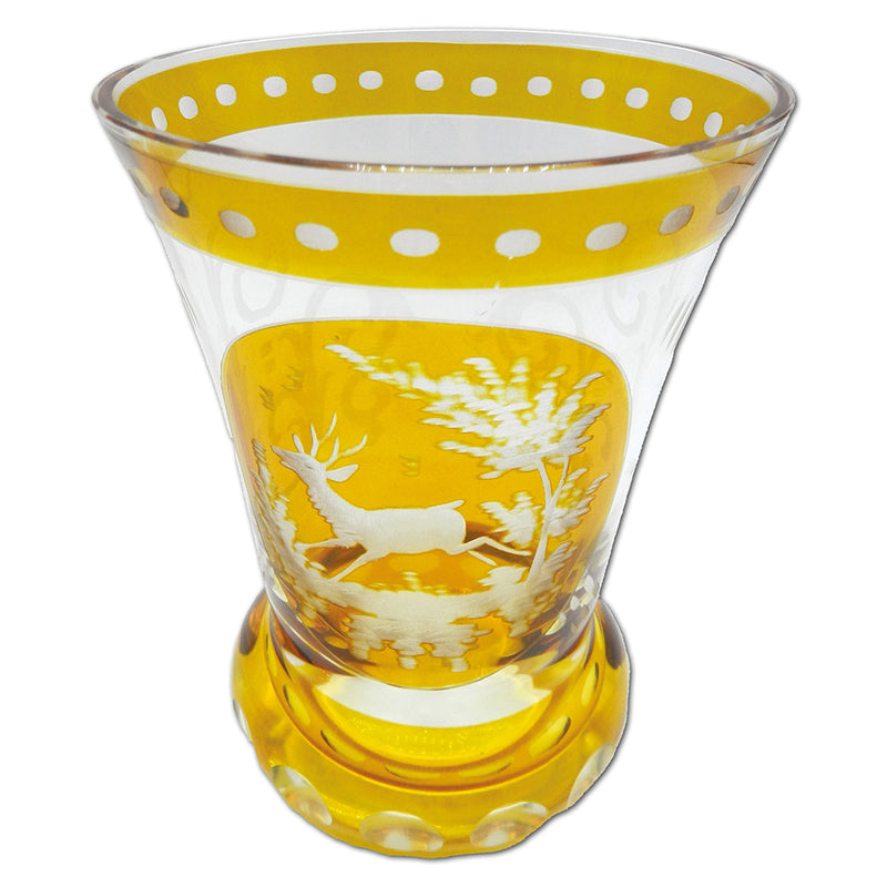 Bohemian Deer Glass_CXG1118