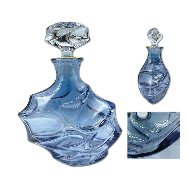 Griffe Monnapoleone Blue Crystal Decanter_CXG1124