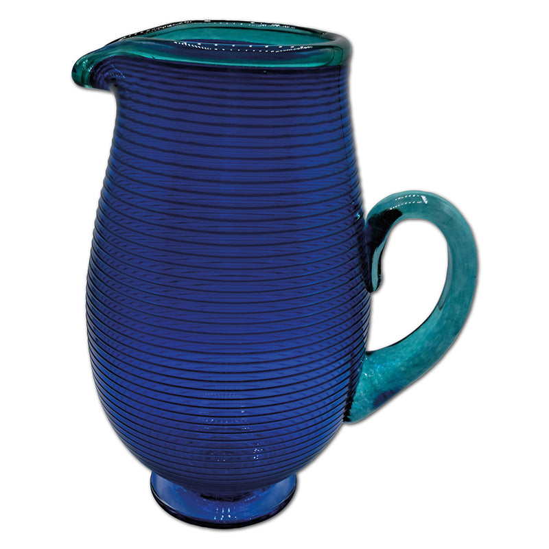 Bob Crooks Large Blue/Green Venetian Jug