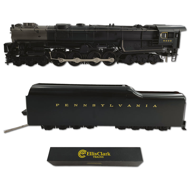 Sunset 2-Rail PRR S-2 Turbine Locomotive and Tender (2 Boxes)_CXT0065