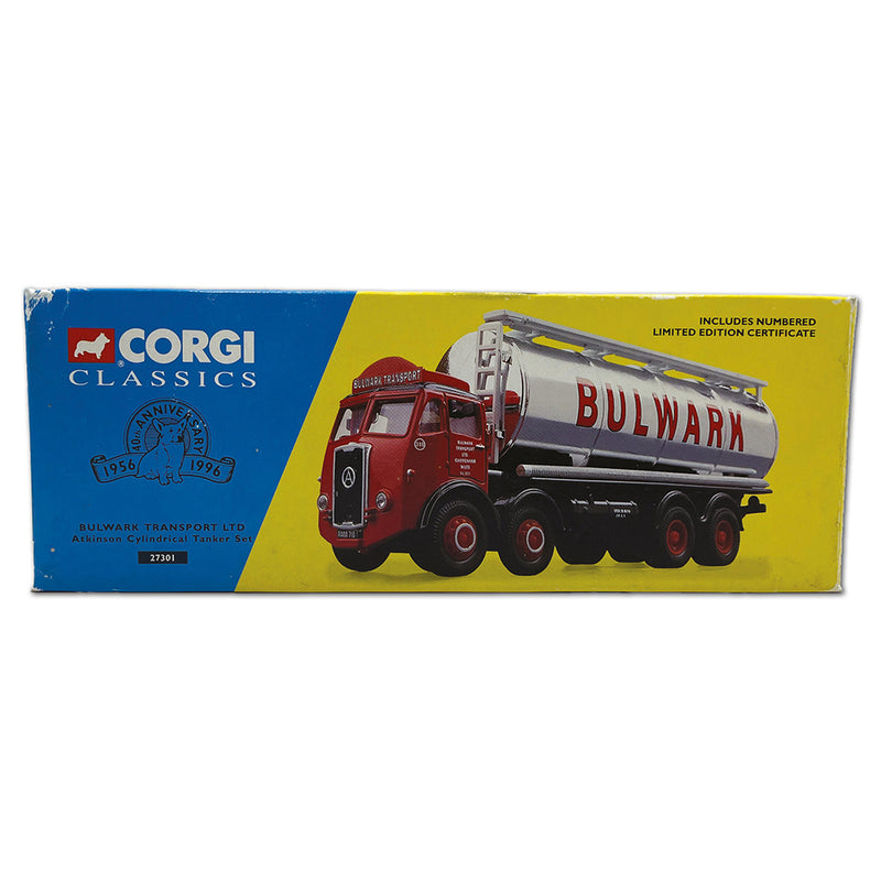 Corgi Classics Bulwark Transport Ltd Atkinson Cylindrical Tanker Set_CXT0073