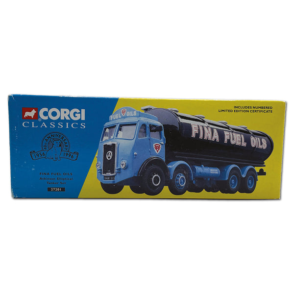 Corgi Classics Fina Fuel Oils Atkinson Elliptical Tanker Set_CXT0074