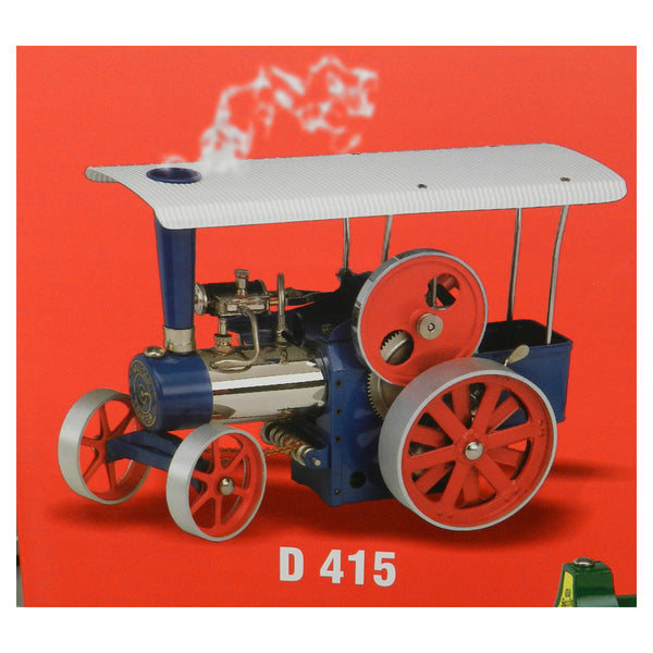 Wilesco D415 Live Steam Traction Red & Blue Kit