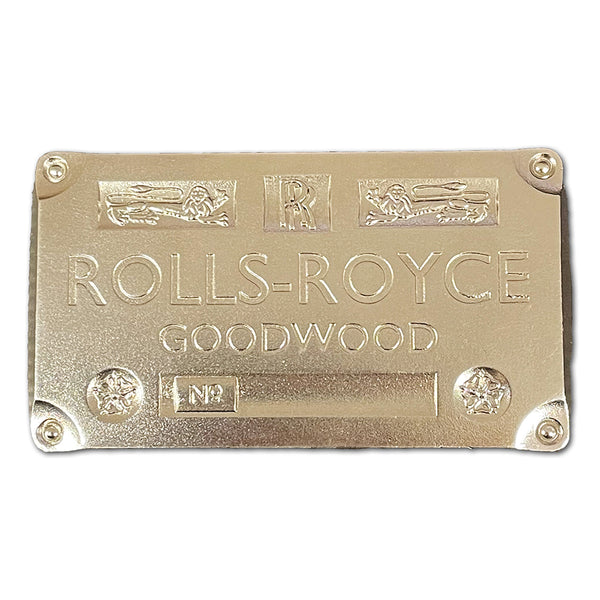 Rolls-Royce Serial Plaque_CXX0671