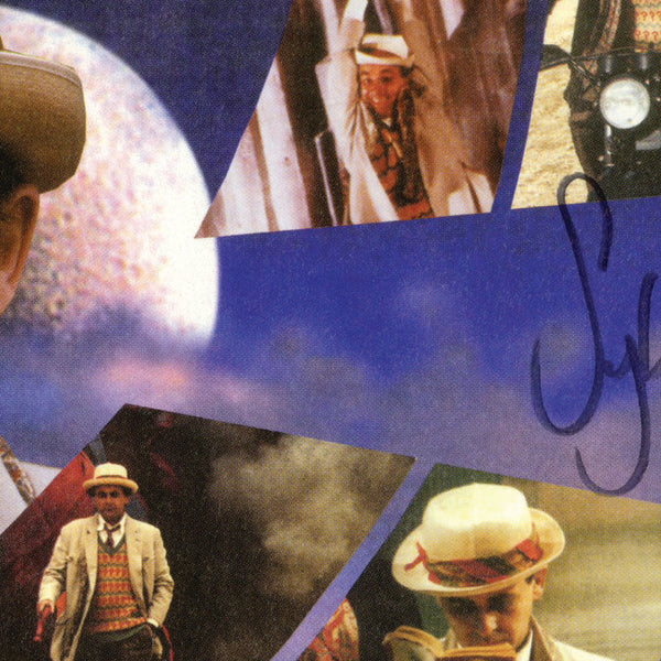 Doctor Who Seventh Doctor Signed Sylvester McCoy_DRWC007SB