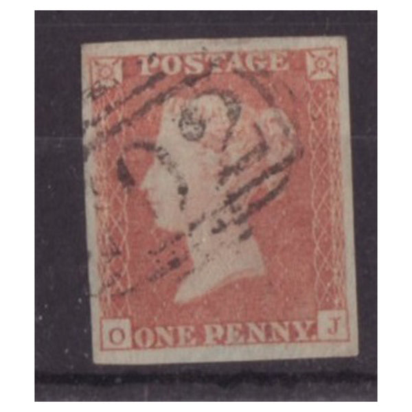 GB 1841 1d Orange-brown, 4 margin example, tidily used, cat. £275. SG12_GB0012U