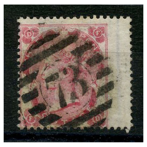 GB 1862-64 3d Bright-carmine, wing marginal, good to fine used. SG76_GB0076UW