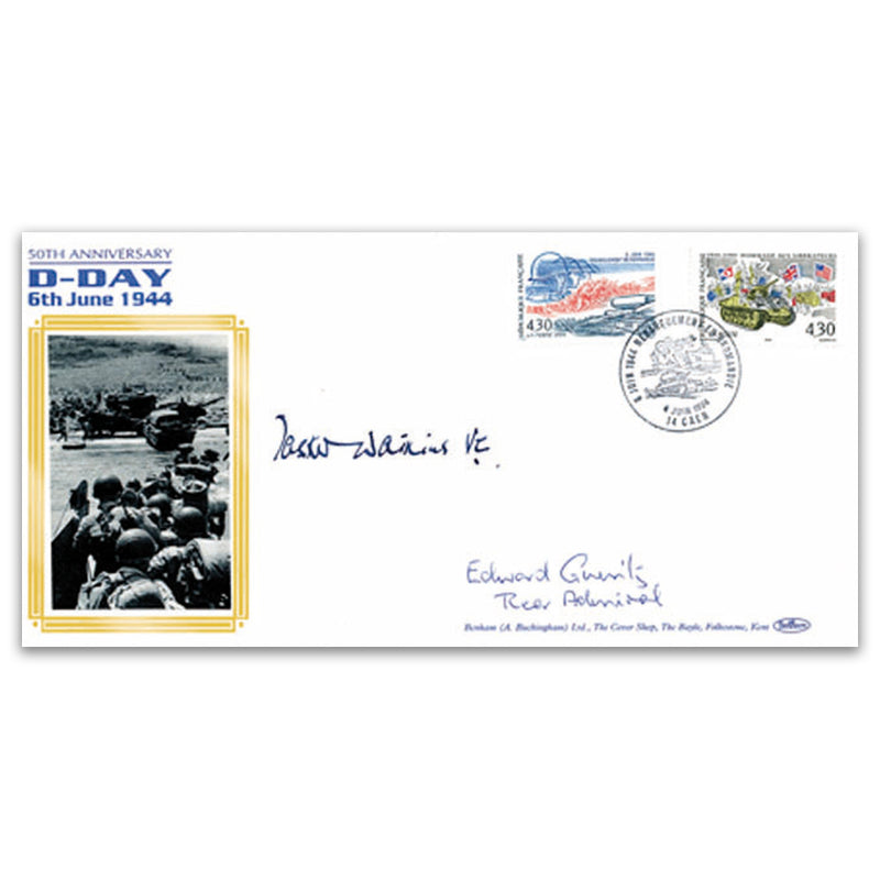 1994 D-Day 50th Anniversary - Signed Watkins & Gueritz