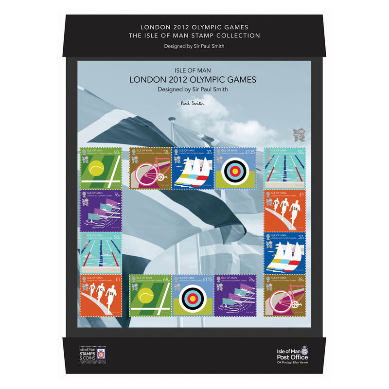 Isle of Man London 2012 Olympics Souvenir Sheet Retail Pack_PSM1011