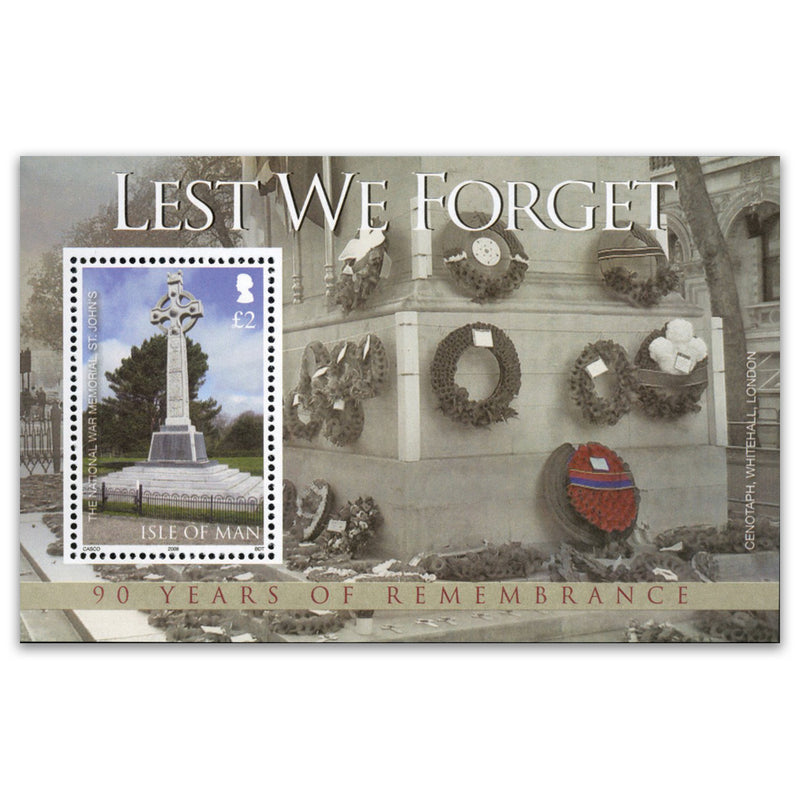 I.O.M Lest We Forget £2 m/s_PSM1275