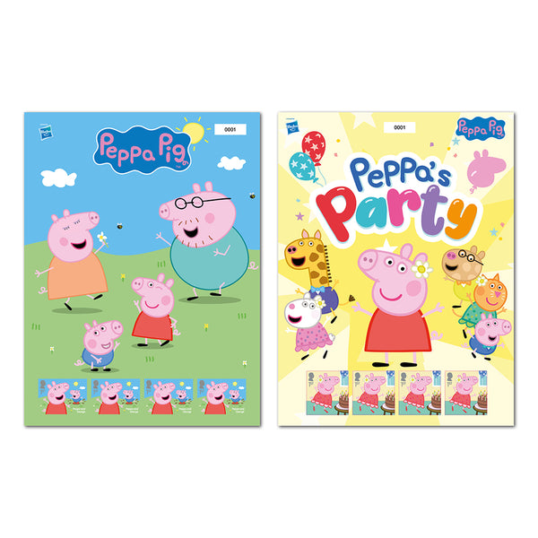 2024 Peppa Pig Fan Sheets x 2_PSM2231