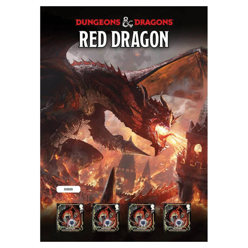 2024 Dungeons & Dragons Red Dragon Fan Sheet_PSM2232C