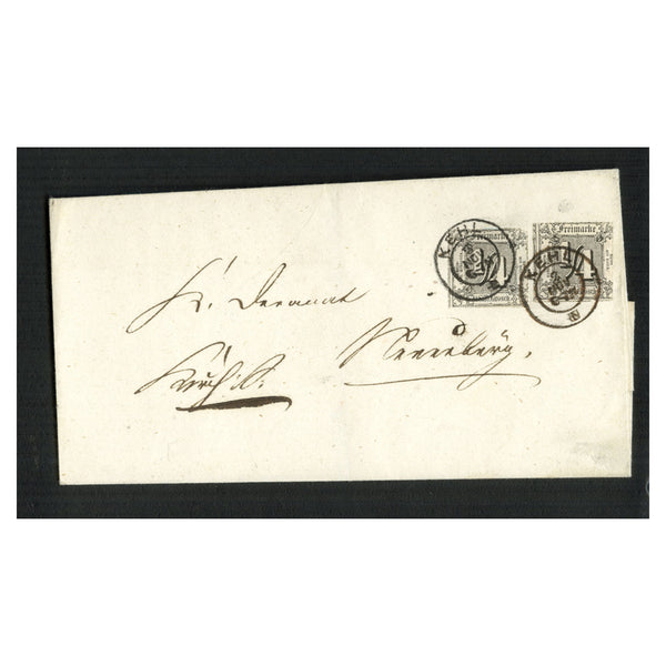 1865 Kehl to Nuremberg Cover_RRGERCV23