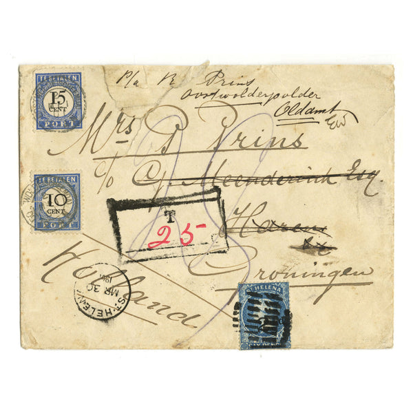 1901 St Helena 6d Milky Blue Cover_RRSTHCV01