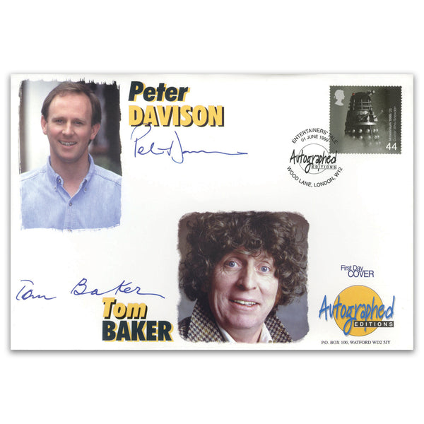 1999 Entertainers' Tale - Autographed Editions - Signed by Tom Baker and Peter Davison_SIGE0618