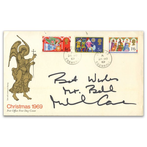 1969 Christmas Signed Michael Caine_SIGE0624