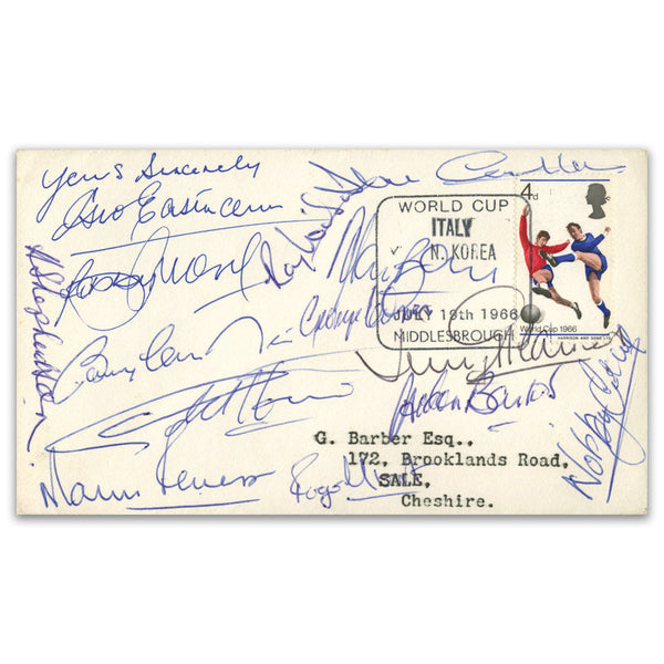 1966 World Cup - Signed by Bobby Moore & 13 1966 Players_SIGF0060F