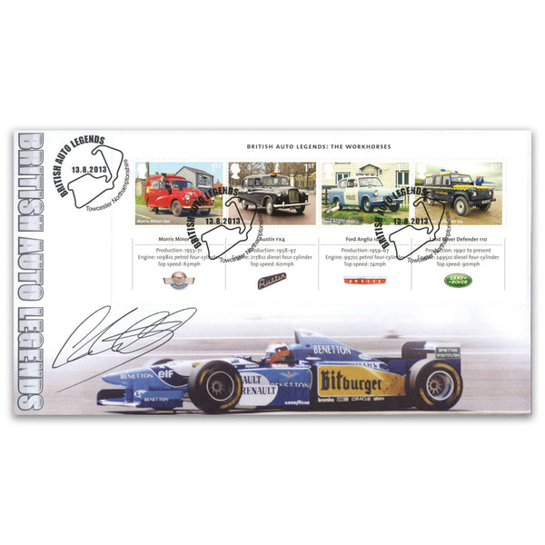 2013 British Auto Legends Signed by Johnny Herbert_SIGS0273