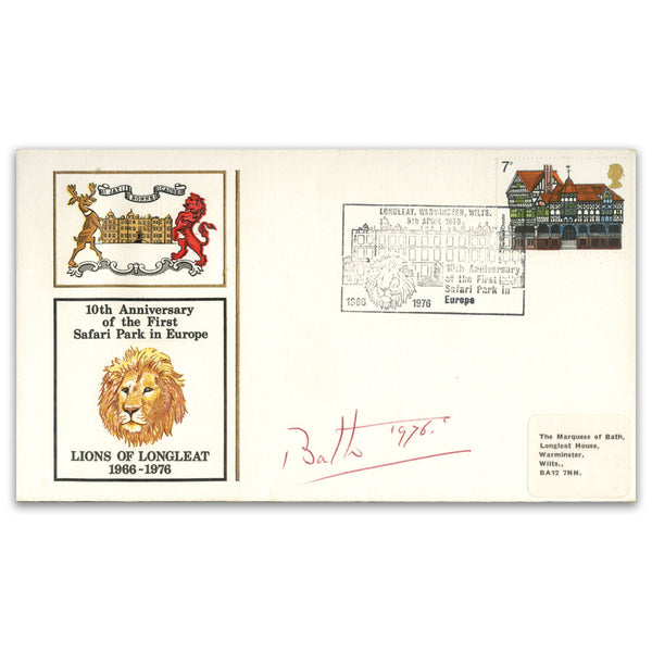 1976 Lions of Longleat Signed by the Marquess of Bath_SIGX0003