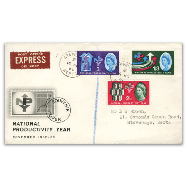 1962 NPY Illustrated, CDS, EXPRESS, addressed FDC._TX6211G