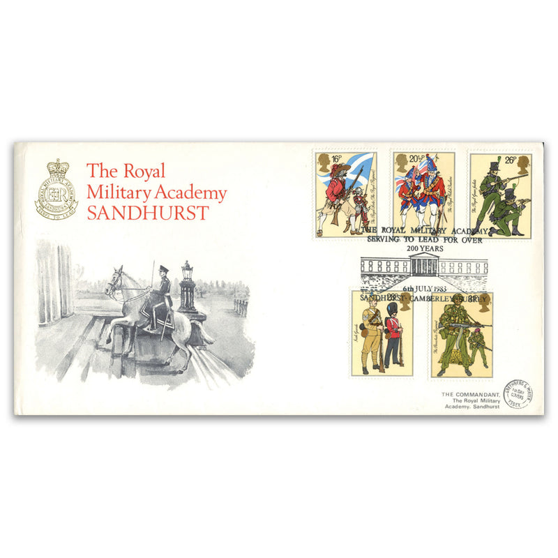 1983 Army Greenberg & Porter official. Royal Military Academy Sandhurst h/s_TX8307Q