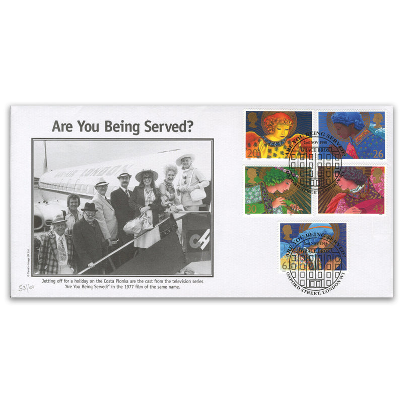 1998 Christmas - Cambridge  Official - Are You Being Served H/s. Only 61 Produced