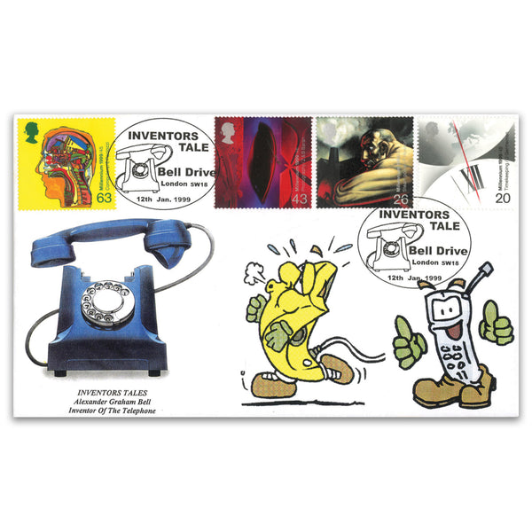 1999 Inventors Tales - Peter Payne (Blue Telephone) official - Bell Drive H/s. Only 59.