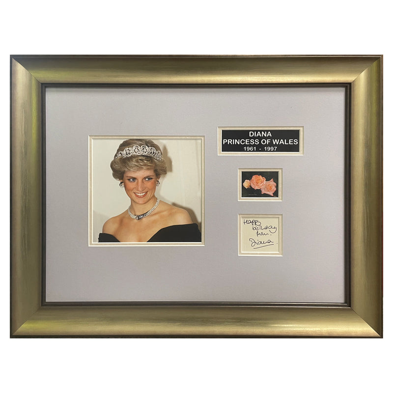 Diana, Princess of Wales Autograph