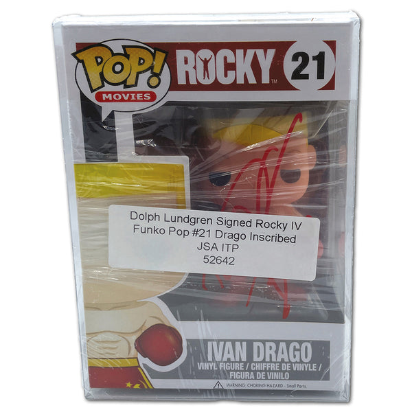 Dolph Lundgren Funko Pop Autograph