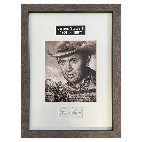 James Stewart Autograph