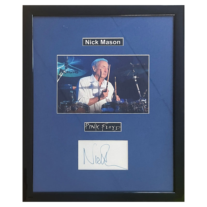 Nick Mason Autograph