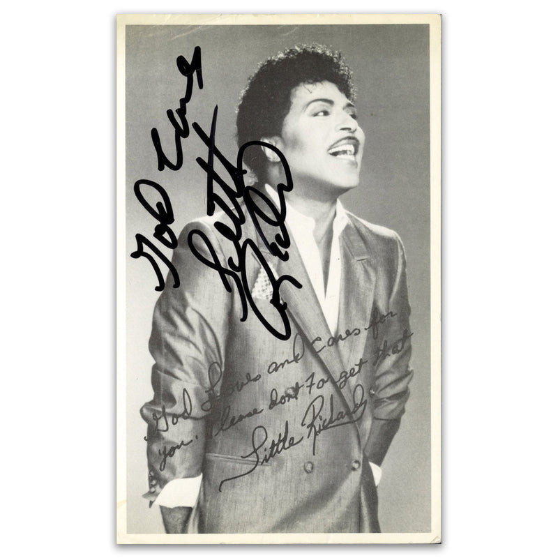 Little Richard Autograph