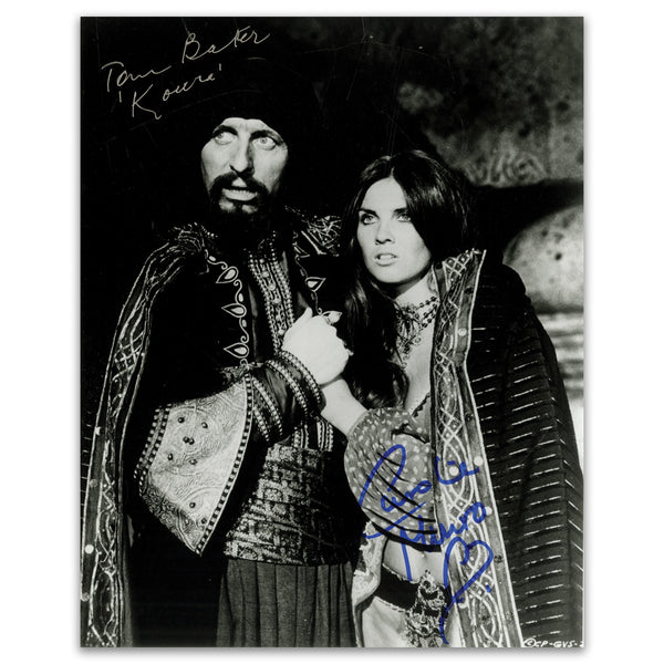 Tom Baker & Caroline Munro Autograph