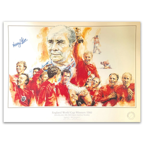 Nobby Stiles Signed Print