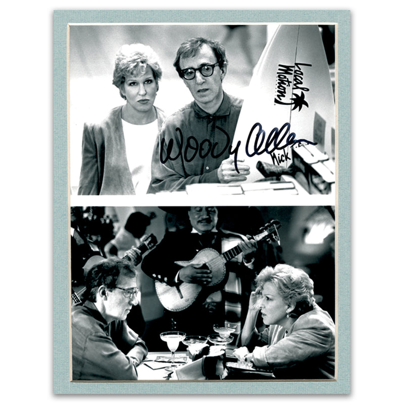 Woody Allen - Autograph - Signed Black and White Photograph_UFP1298