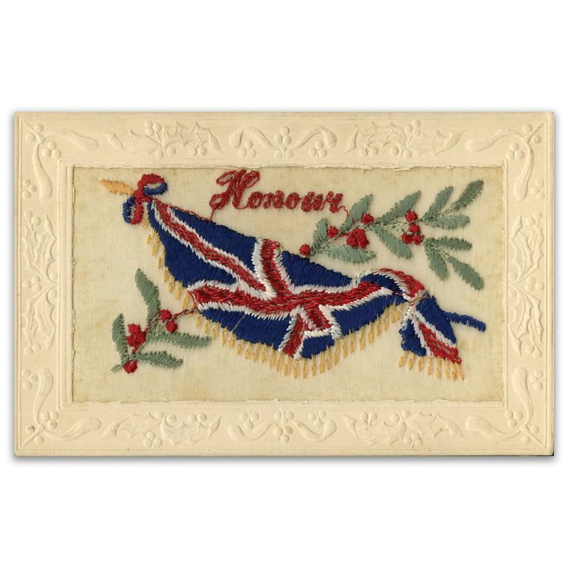 WWI Embroidered Postcard - Honour_WWIP008QB